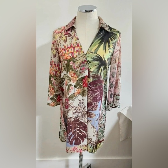 Tropical Zara Tunic Dress - Picture 3 of 6